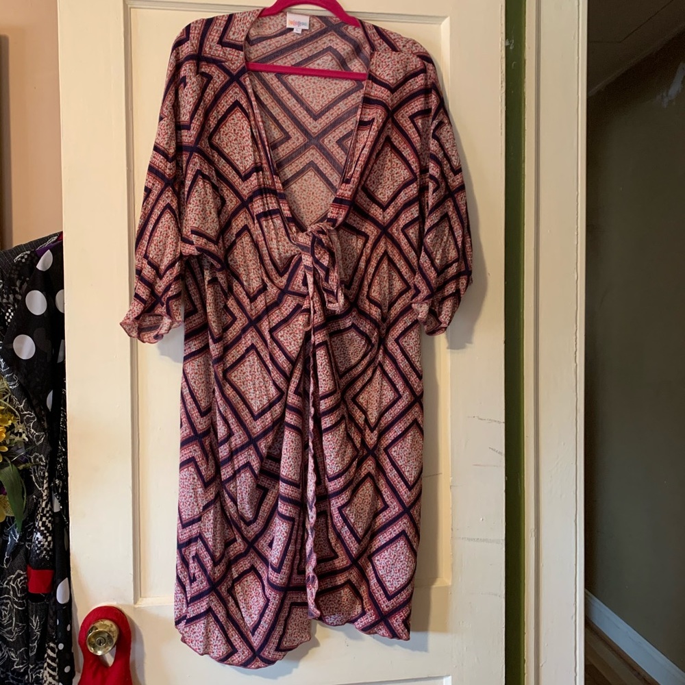⬇️$28 Lularoe Shirley Open Front Kimono Duster